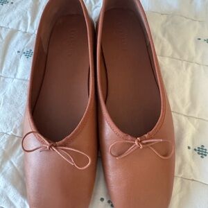 Women's Everlane Ballet Flats in tan Brown